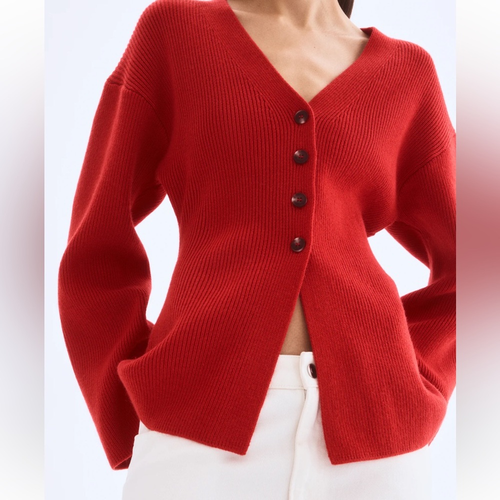 H&M NWT Rib Knit Cardigan - Picture 3 of 9